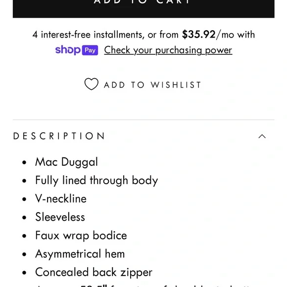 MAC DUGGAL SZ 10 SEQUENCED FAUX WRAP MIDI DRESS. YELLOW/GOLD/NUDE NWT - Picture 4 of 6